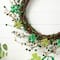 Glitzhome® 20" St. Patrick's Day Shamrock Berry Wreath